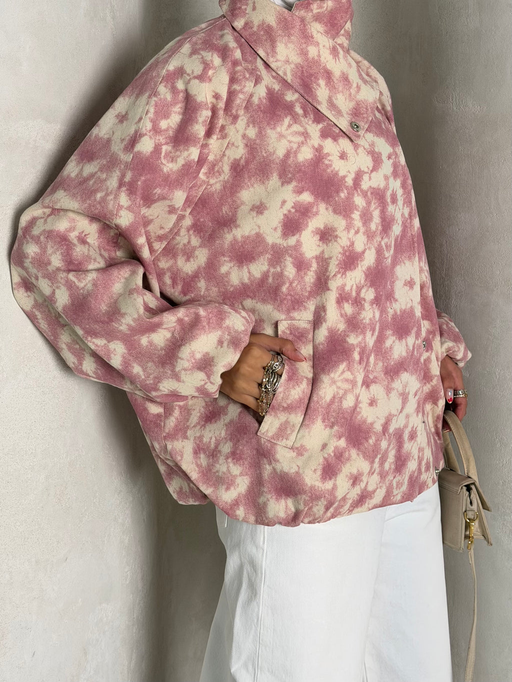 Pink Denim Jacket